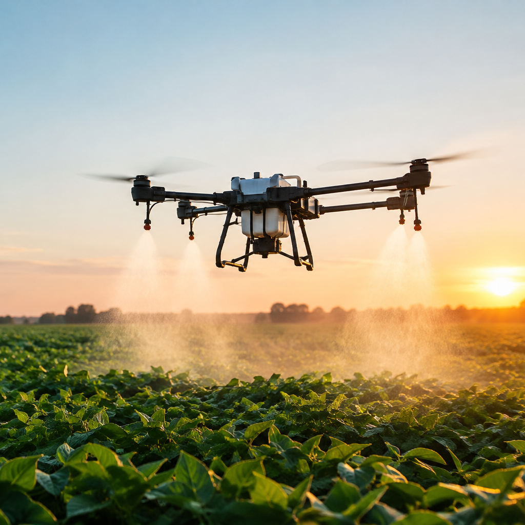dron campo soja adyuvante